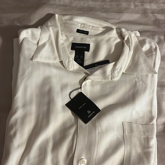Silk Claiborne men’s shirt. XXL - Picture 2 of 7
